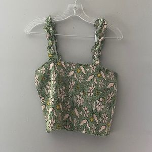 Aerie floral tank top